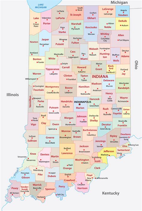 Future of MAP and its potential impact on project management Map Of Counties In Indiana